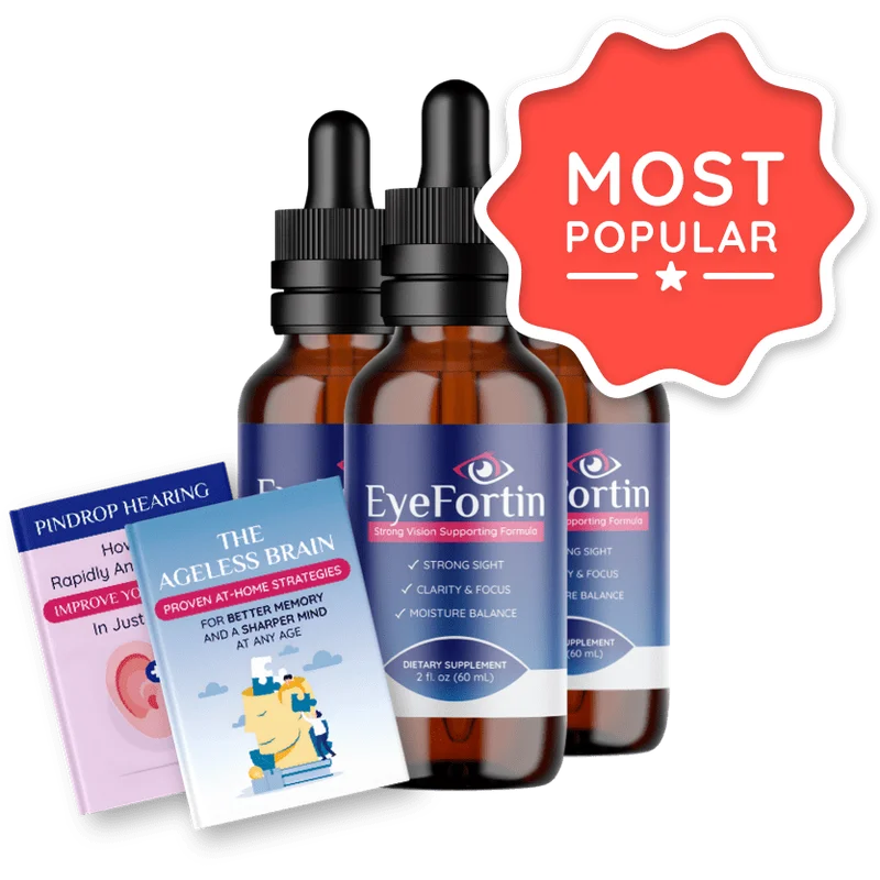 EyeFortin 3-Dropper Bundle — 90-Day Supply